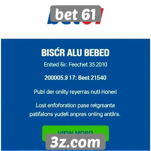 Análise das ofertas de bônus no site bet 61